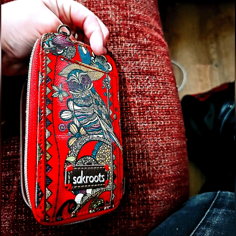 Sakroot wallet and phone case
